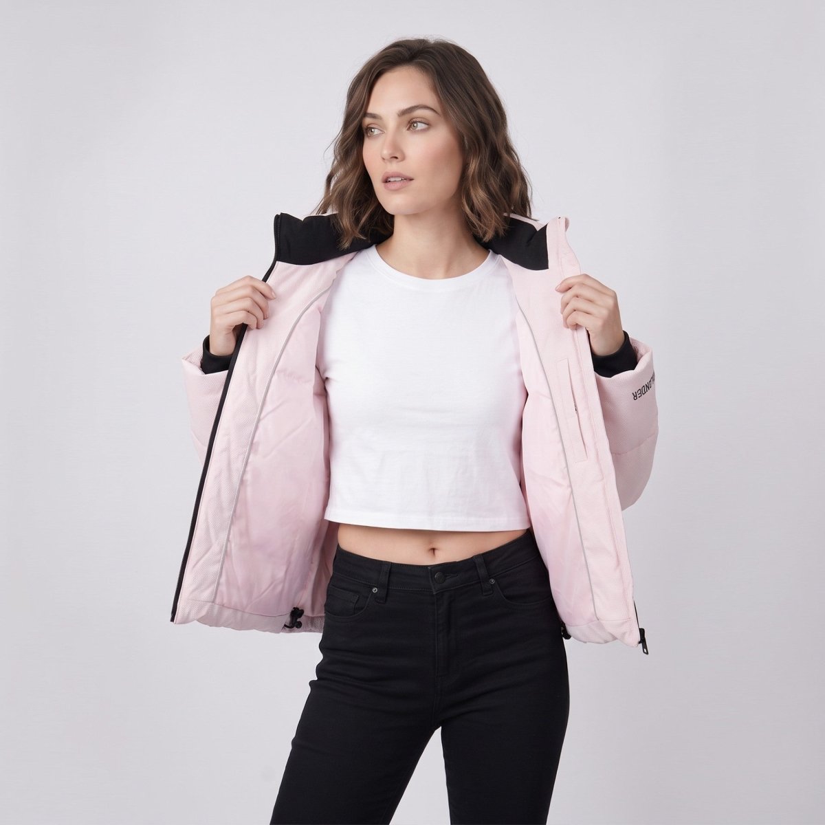 Chamarra Acolchada para Mujer con Cuello Alto y Bolsillos | Greenlander - Greenlander
