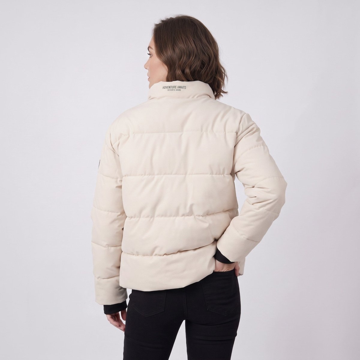 Chamarra Acolchada para Mujer con Cuello Alto y Bolsillos | Greenlander - Greenlander