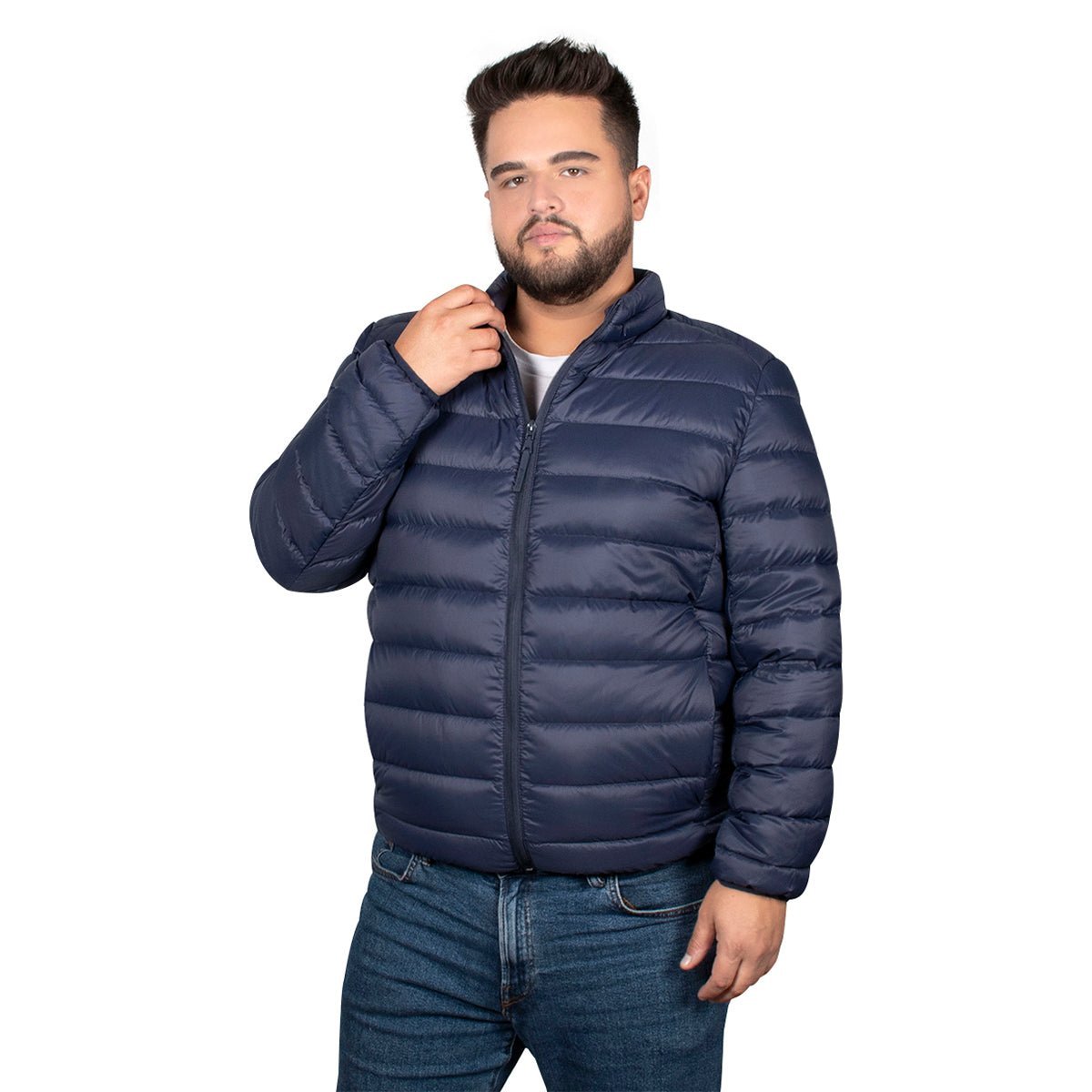 Chamarra Adventure Pluma Ligera Hombre Plus Size - The Original Greenlander