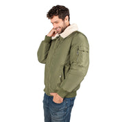 Chamarra Bomber Cuello Desmontable Hombre Greenlander - The Original Greenlander