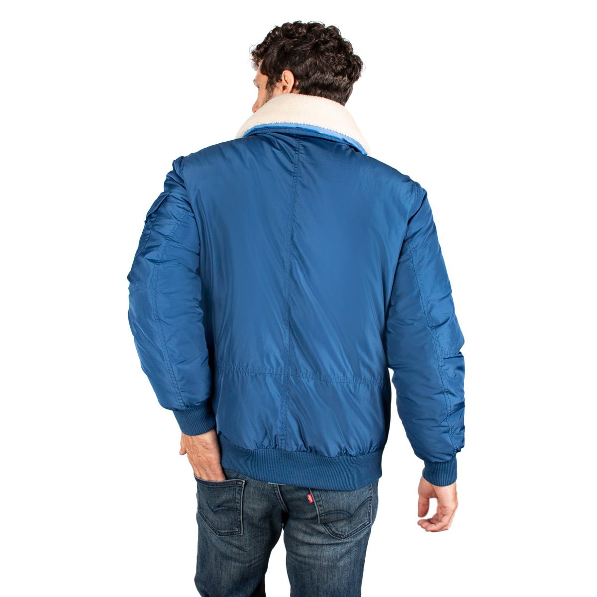 Chamarra Bomber Cuello Desmontable Hombre Greenlander - The Original Greenlander