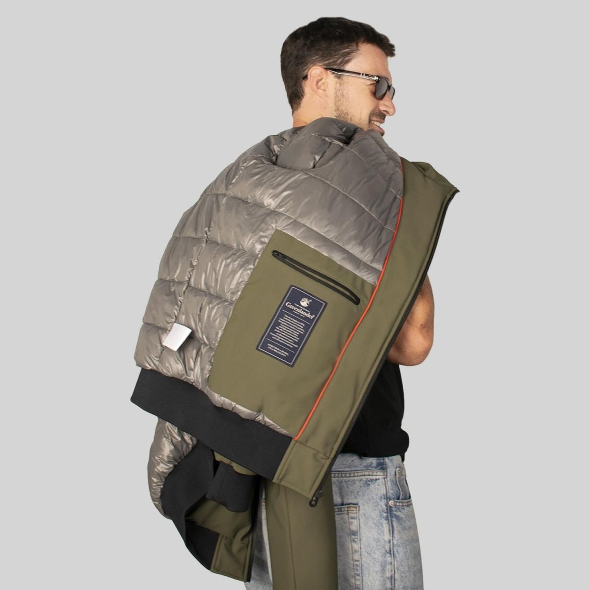 Chamarra bomber para hombre con bolsillos Greenlander - Greenlander