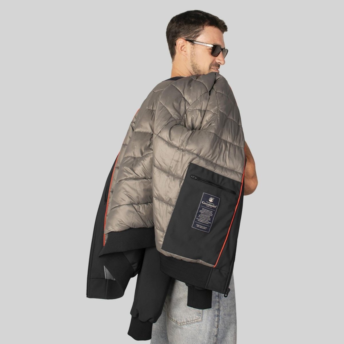 Chamarra bomber para hombre con bolsillos Greenlander - Greenlander