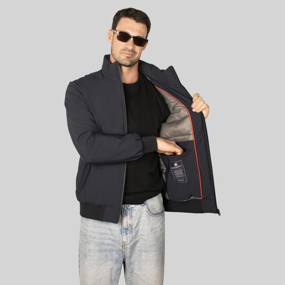 Chamarra bomber para hombre con bolsillos Greenlander - Greenlander