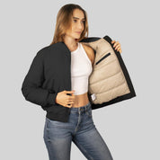 Chamarra bomber para mujer con bolsillo interior Greenlander - Greenlander