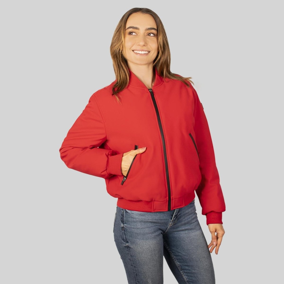 Chamarra bomber para mujer con bolsillo interior Greenlander - Greenlander
