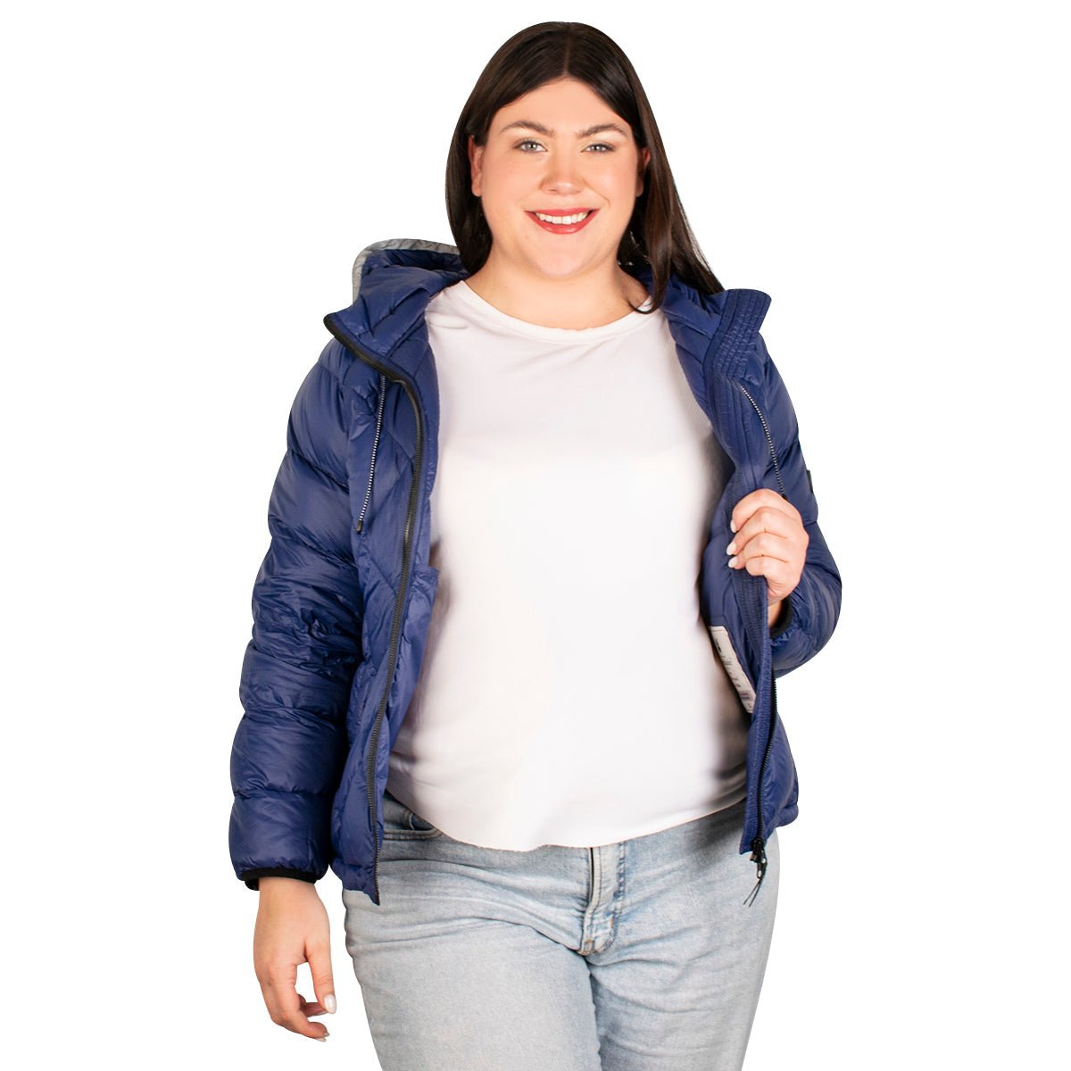 Chamarra Capitonada Con Gorro Ajustable Greenlander Mujer - The Original Greenlander
