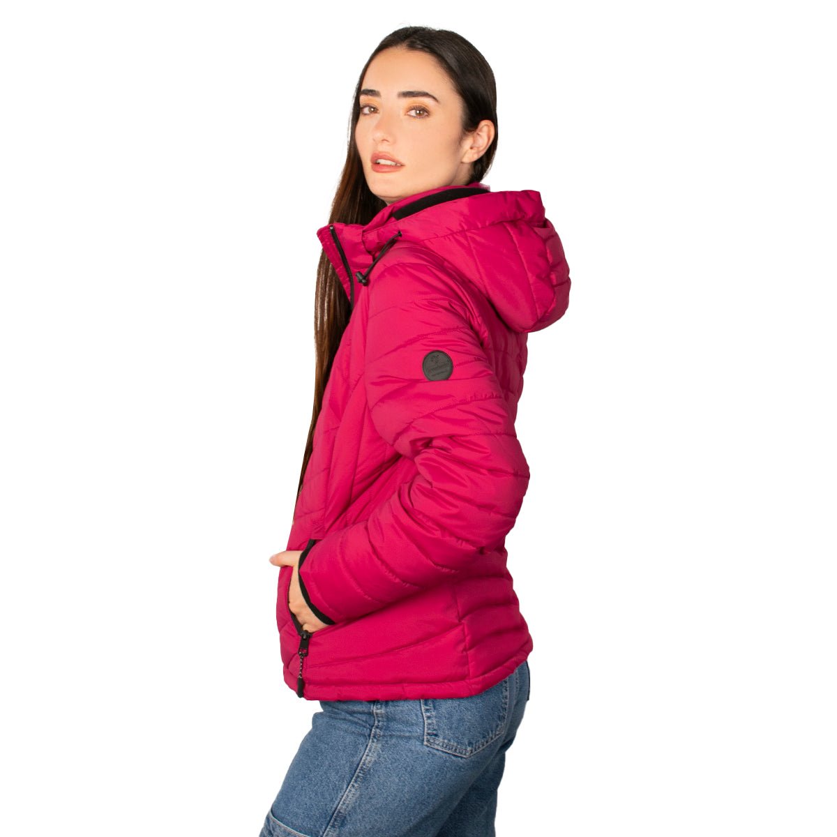 Chamarra Capitonada Con Gorro Desmontable Greenlander Mujer - The Original Greenlander