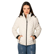 Chamarra Capitonada Con Gorro Desmontable Greenlander Mujer - The Original Greenlander