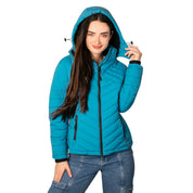 Chamarra Capitonada Con Gorro Desmontable Greenlander Mujer - The Original Greenlander