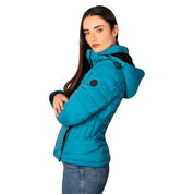 Chamarra Capitonada Con Gorro Desmontable Greenlander Mujer - The Original Greenlander