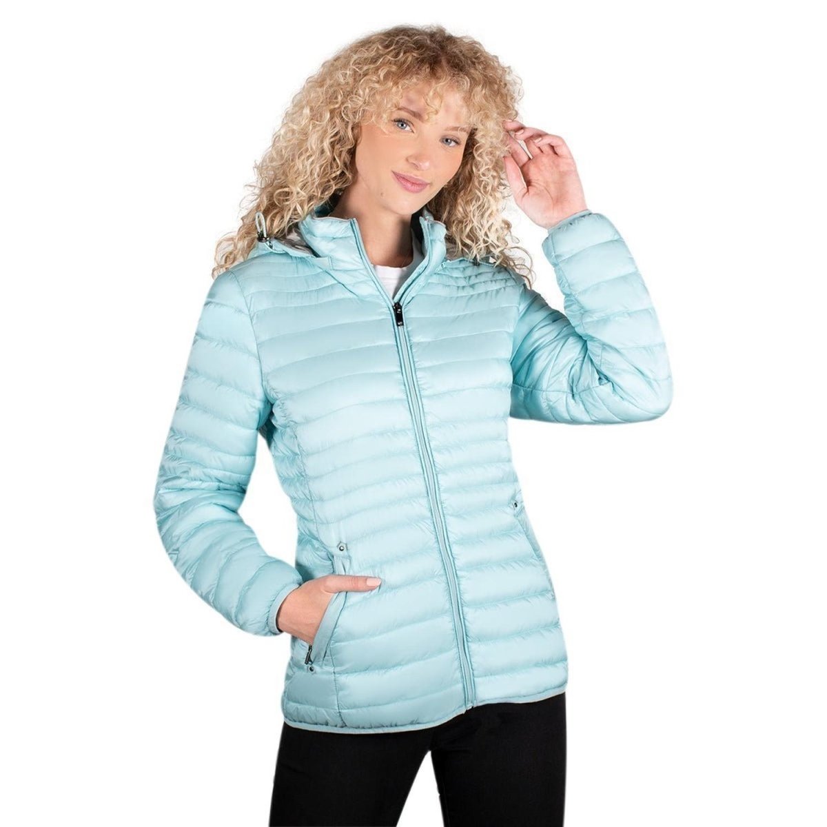 Chamarra Capitonada con Gorro Desmontable Mujer - Greenlander