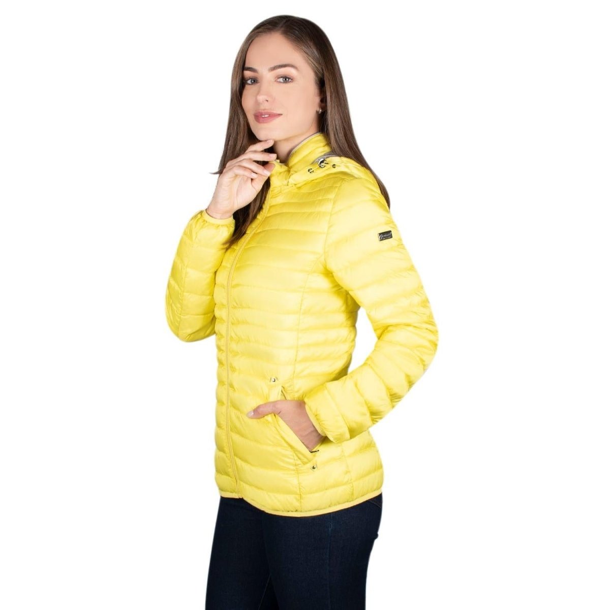 Chamarra Capitonada con Gorro Desmontable Mujer - Greenlander