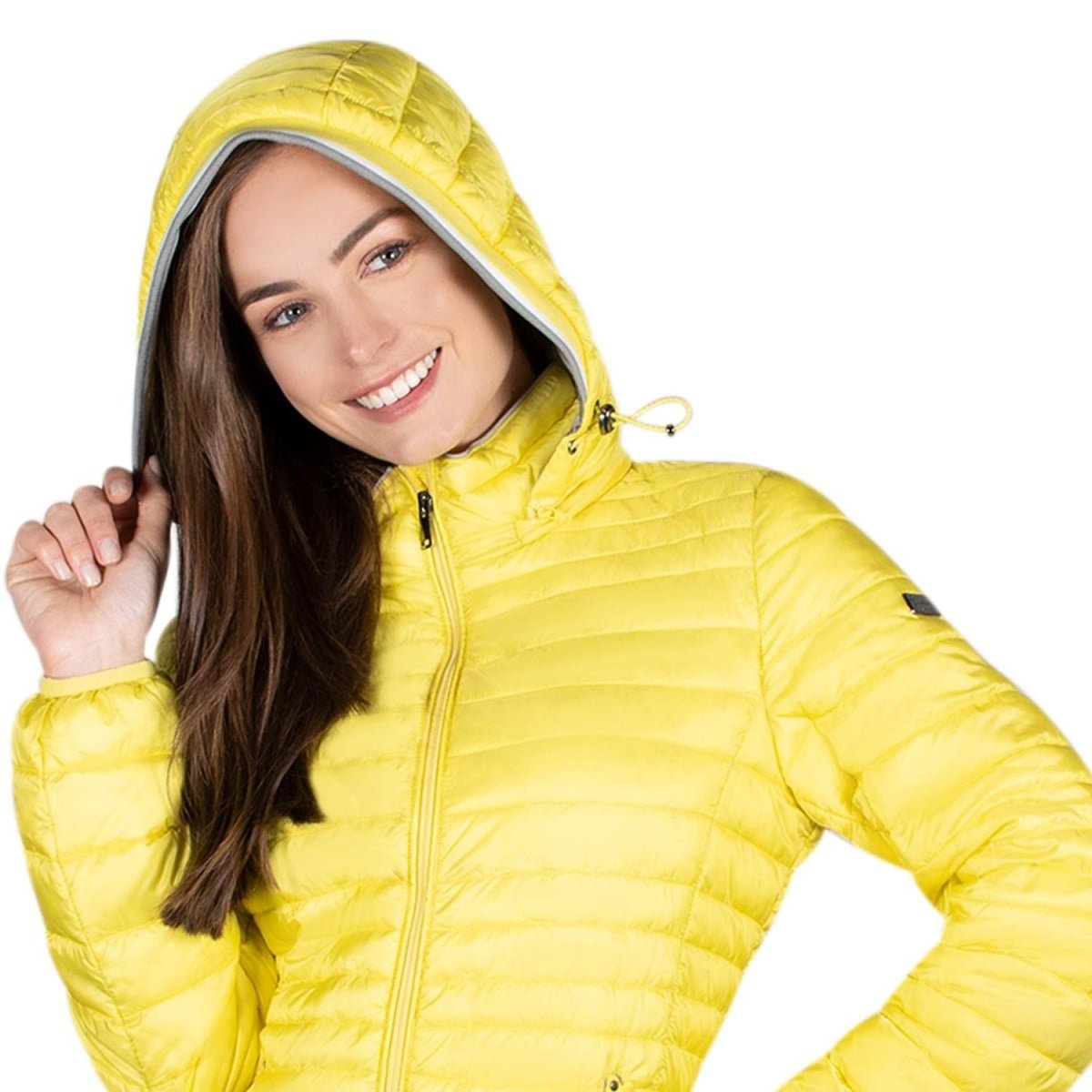 Chamarra Capitonada con Gorro Desmontable Mujer - Greenlander
