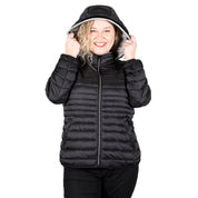 Chamarra Capitonada con Gorro Desmontable Mujer Plus Size - The Original Greenlander