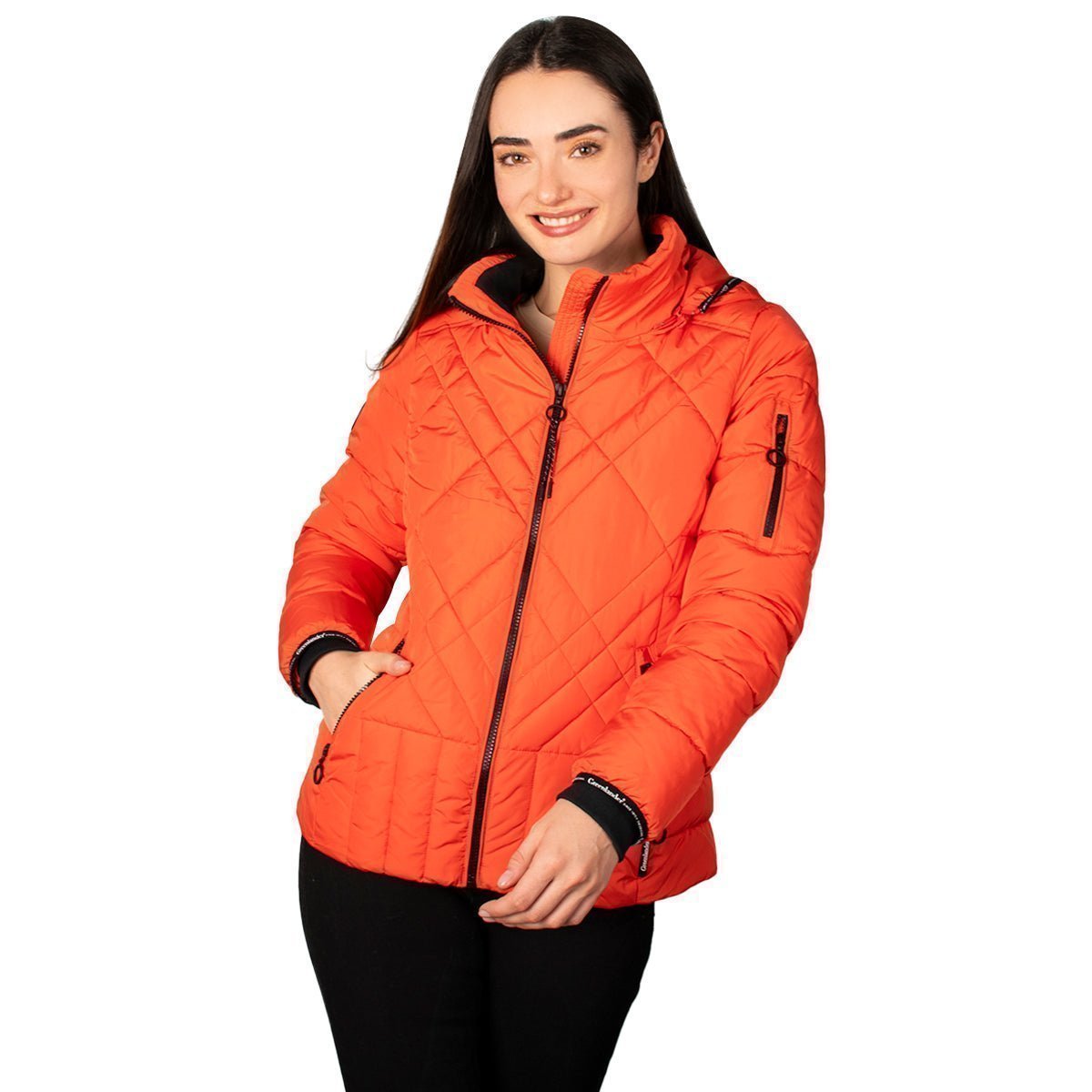 Chamarra Capitonada con Gorro Desmontable Mujer - The Original Greenlander