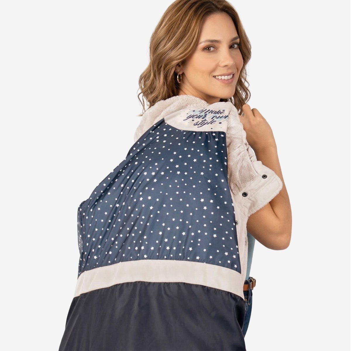 Chamarra Capitonada Con Gorro Desmontable para Mujer - Greenlander