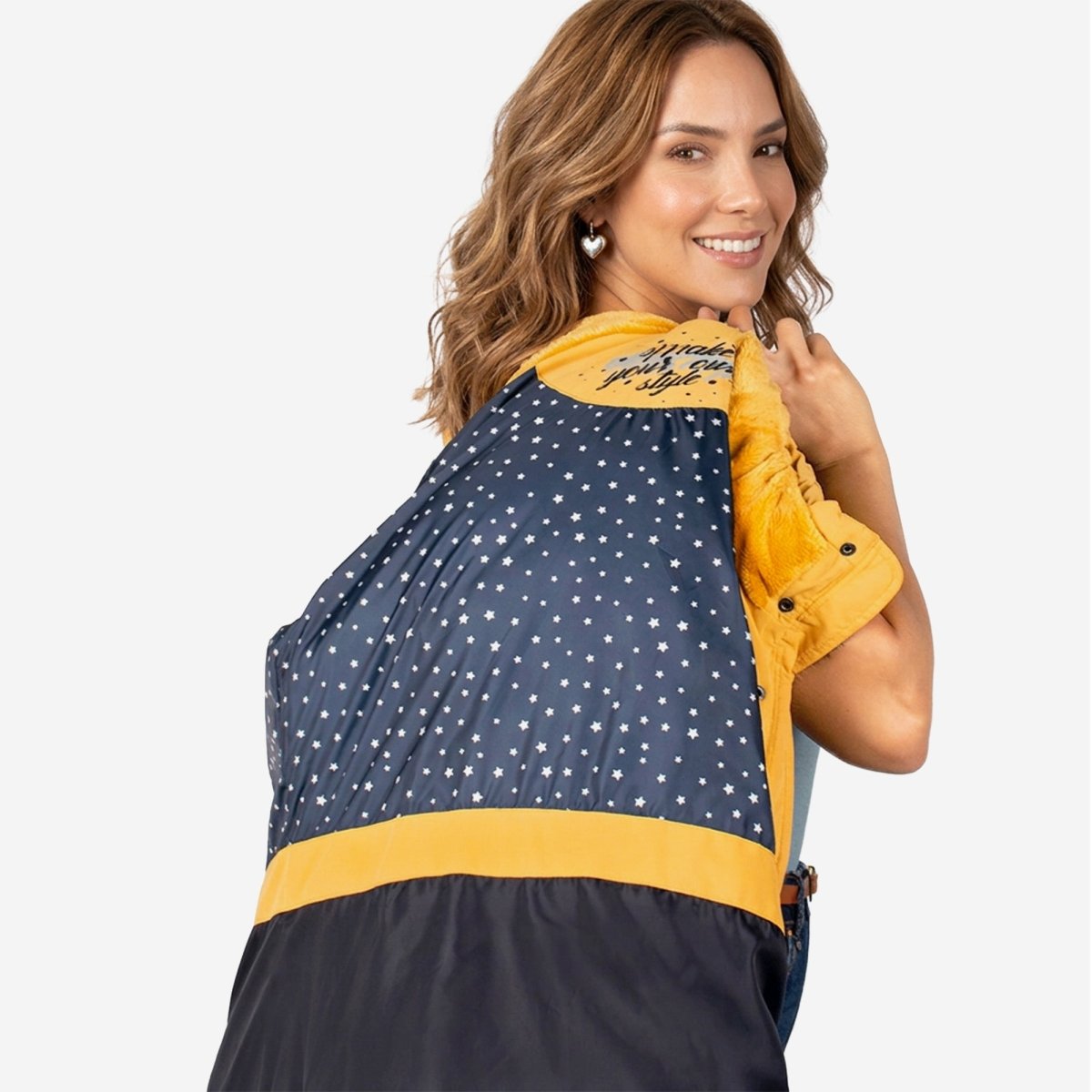 Chamarra Capitonada Con Gorro Desmontable para Mujer - Greenlander