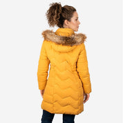 Chamarra Capitonada Con Gorro Desmontable para Mujer - Greenlander