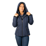 Chamarra Capitonada con Gorro Fijo Tipo Capucha Greenlander Mujer - The Original Greenlander