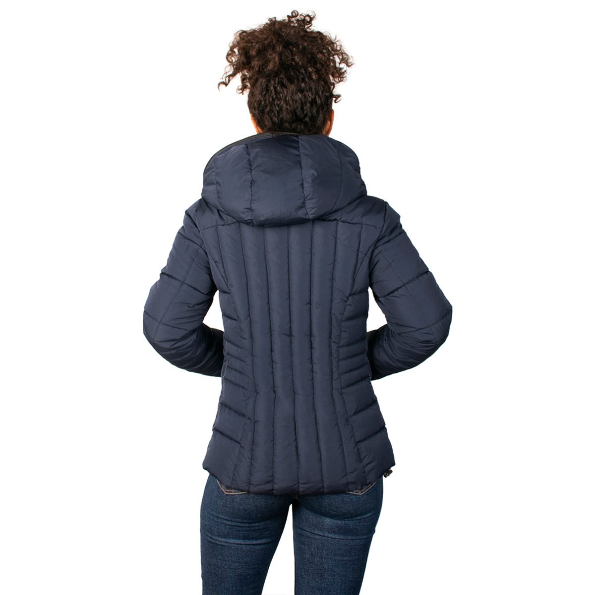 Chamarra Capitonada con Gorro Fijo Tipo Capucha Greenlander Mujer - The Original Greenlander
