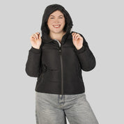 Chamarra capitonada con gorro reflejante para mujer Greenlander - Greenlander