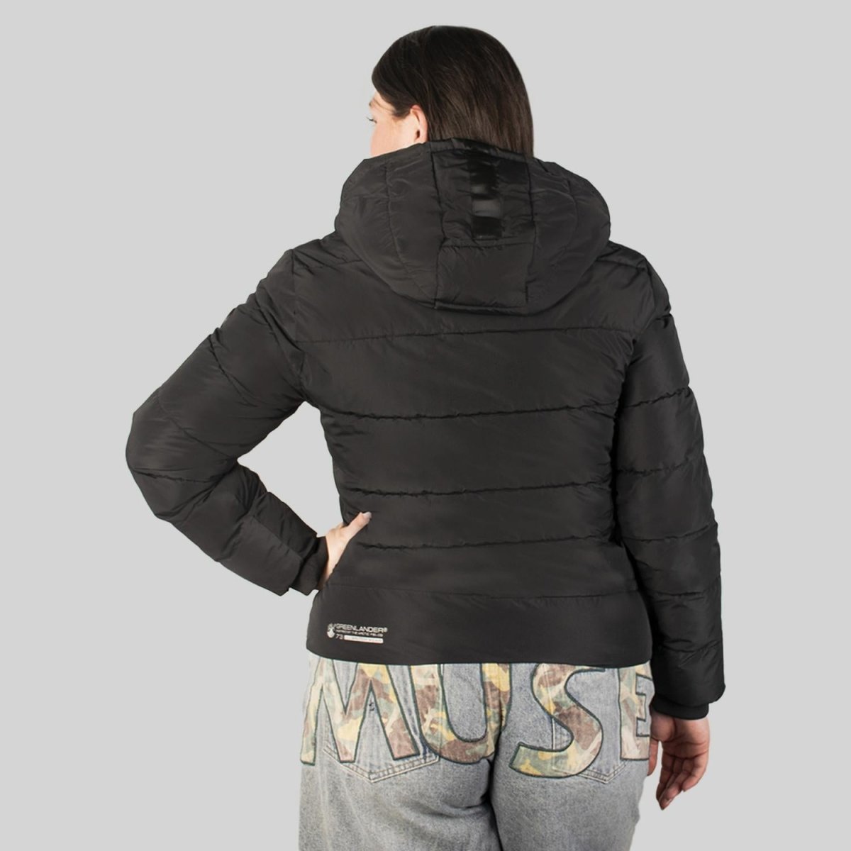 Chamarra capitonada con gorro reflejante para mujer Greenlander - Greenlander