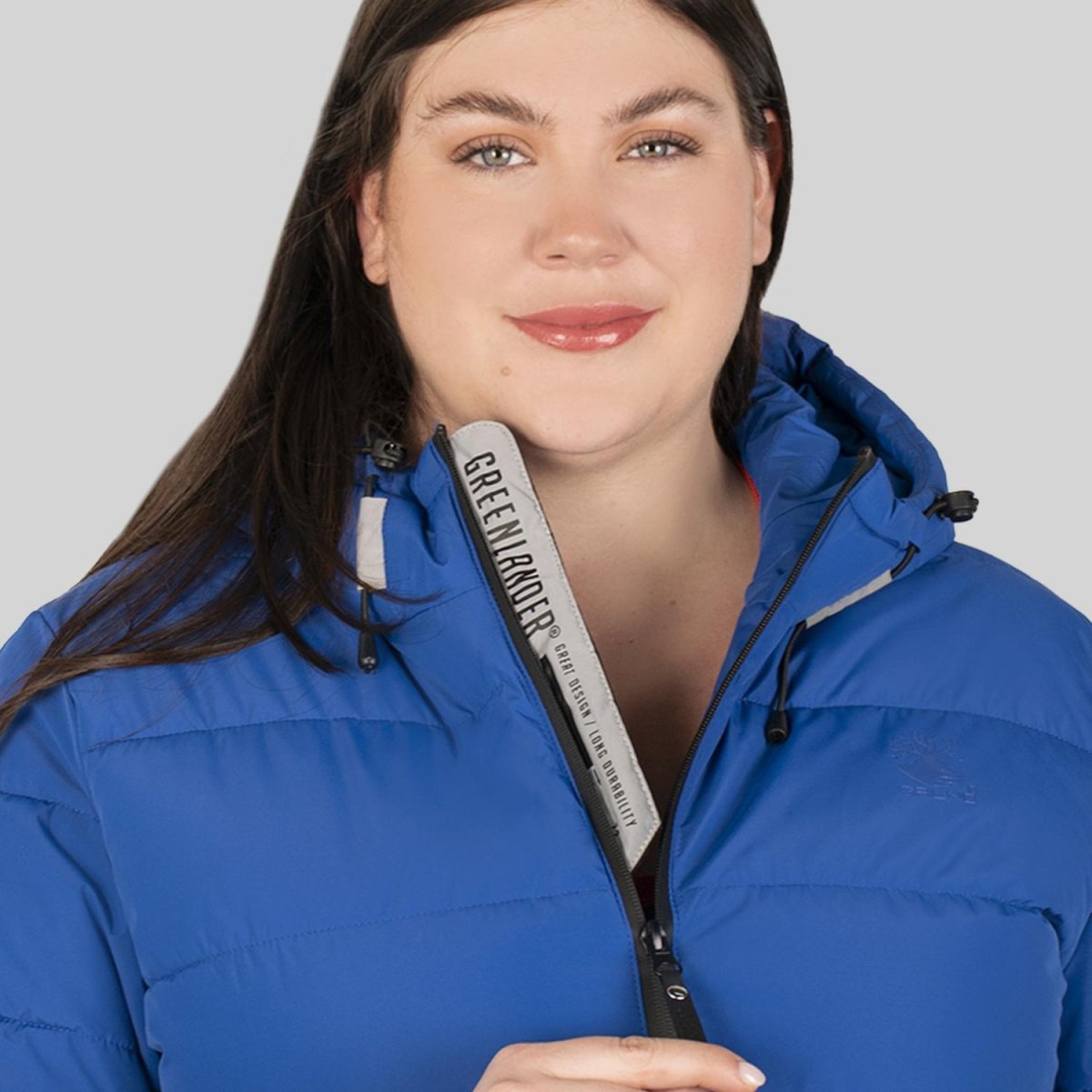 Chamarra capitonada con gorro reflejante para mujer Greenlander - Greenlander