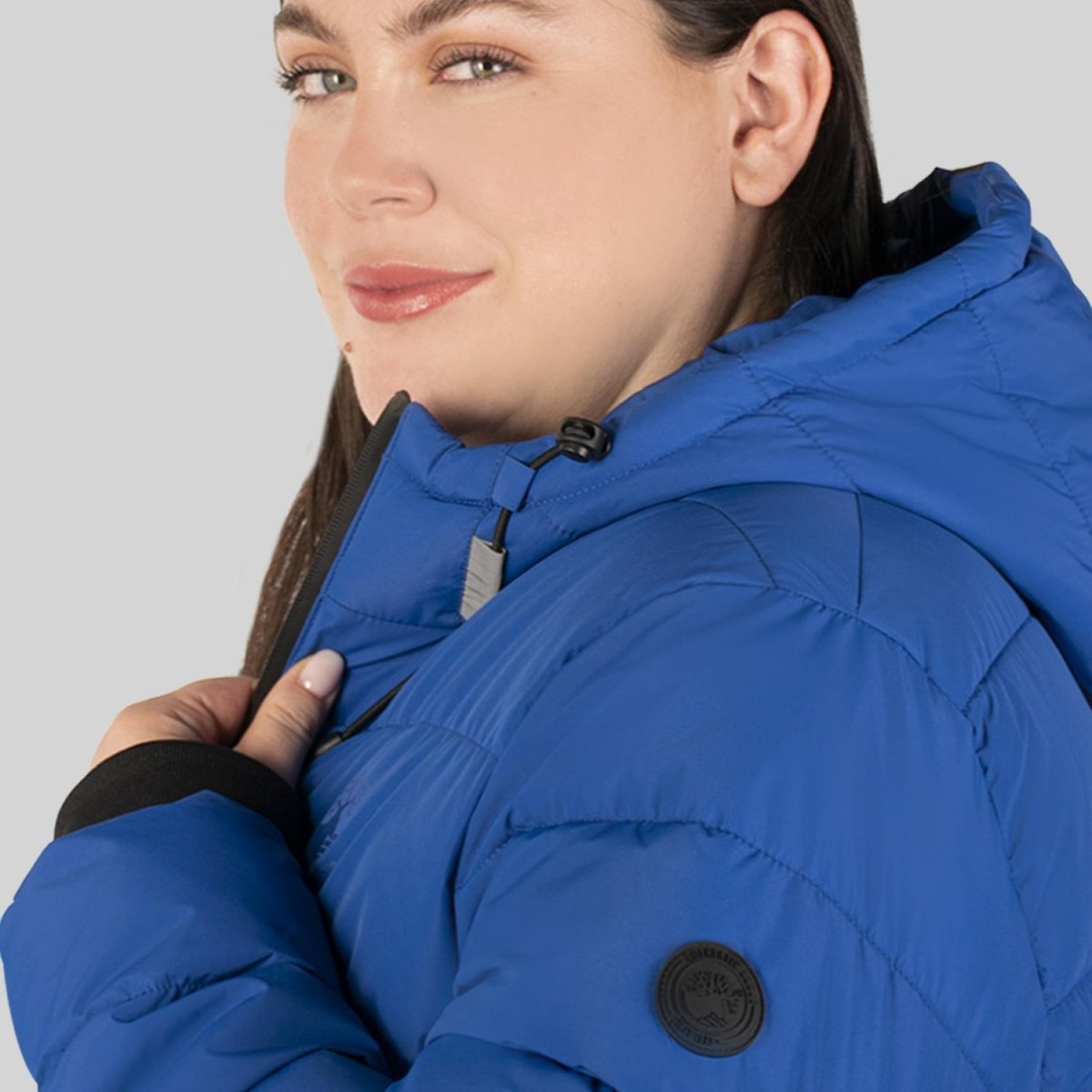 Chamarra capitonada con gorro reflejante para mujer Greenlander - Greenlander