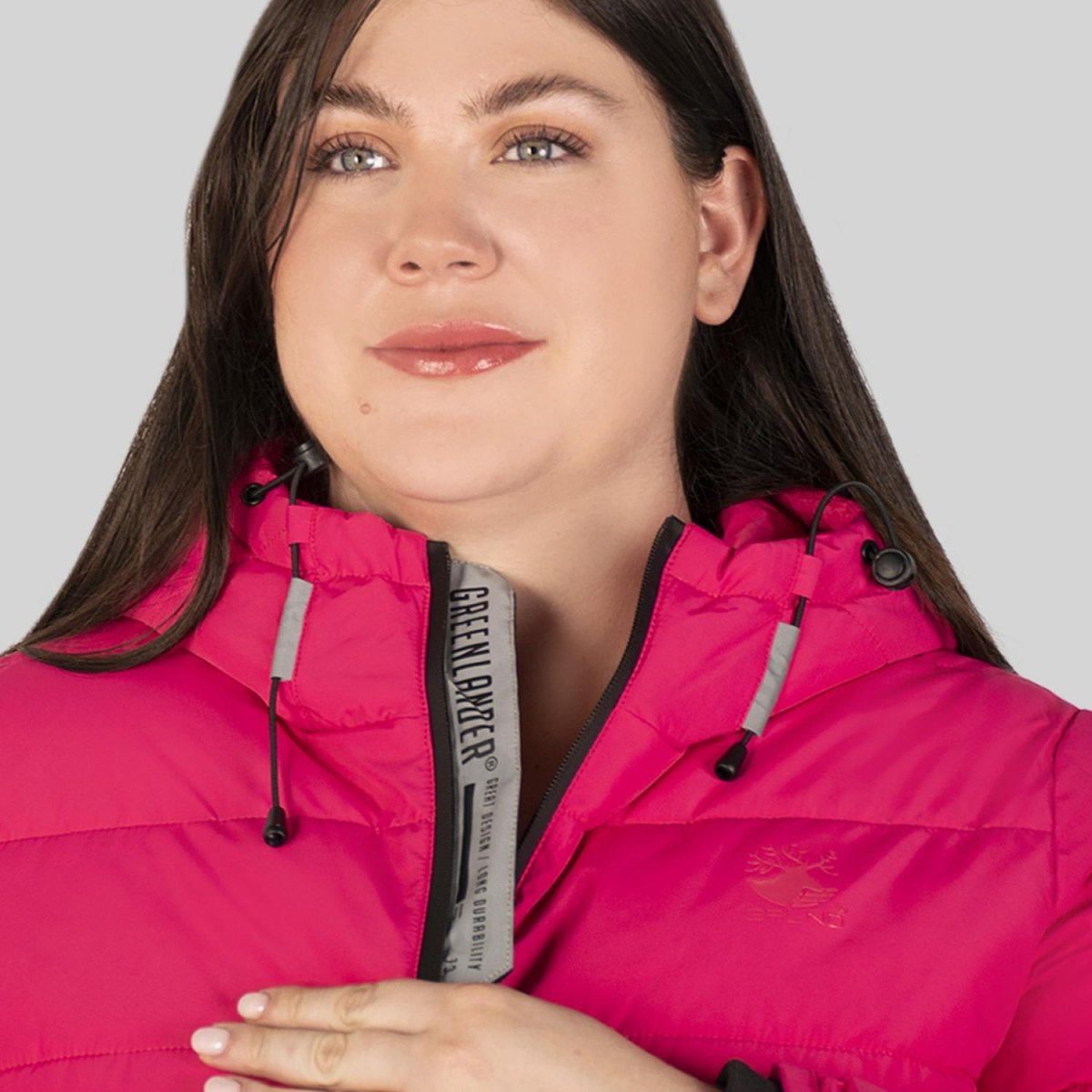 Chamarra capitonada con gorro reflejante para mujer Greenlander - Greenlander