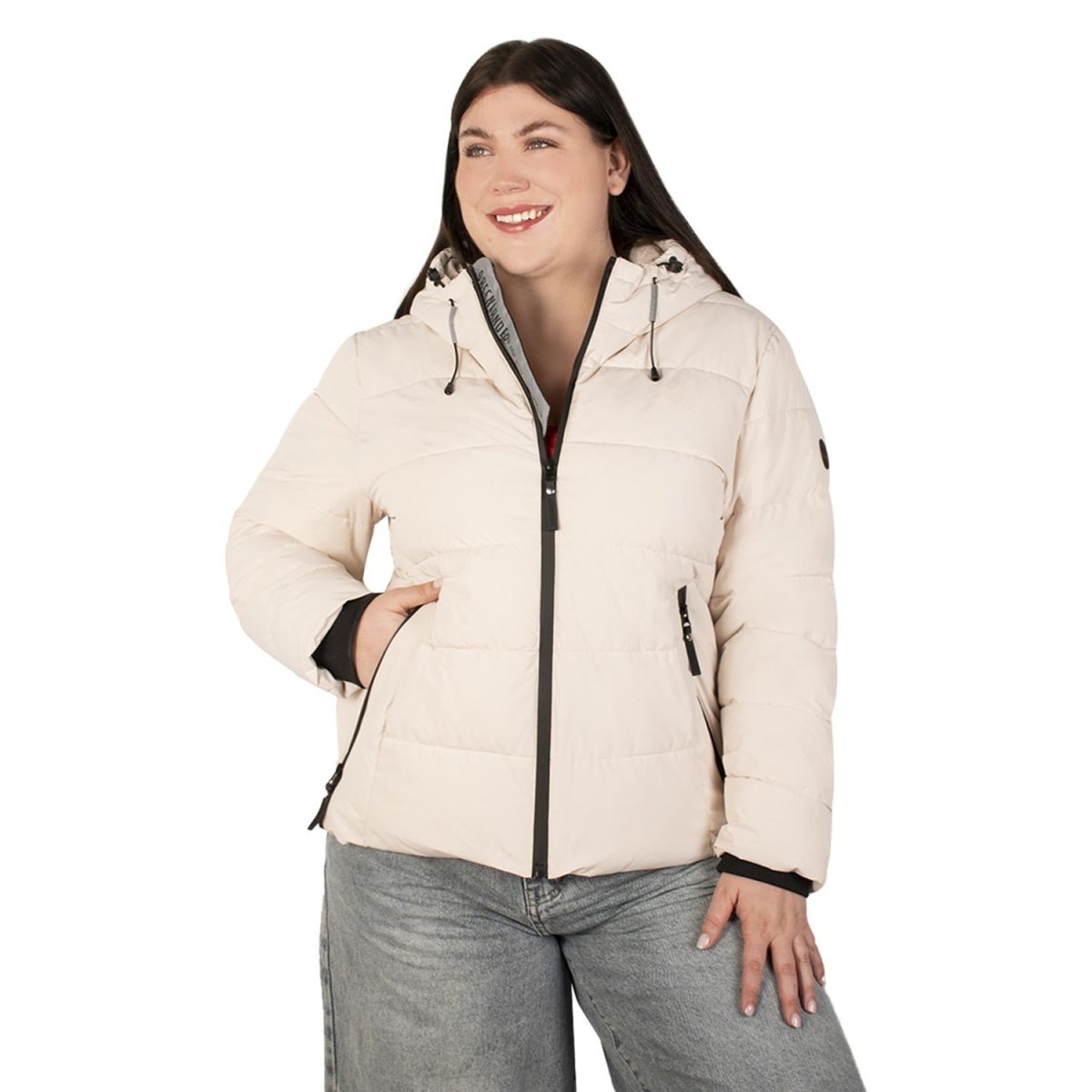 Chamarra capitonada con gorro reflejante para mujer Greenlander - Greenlander