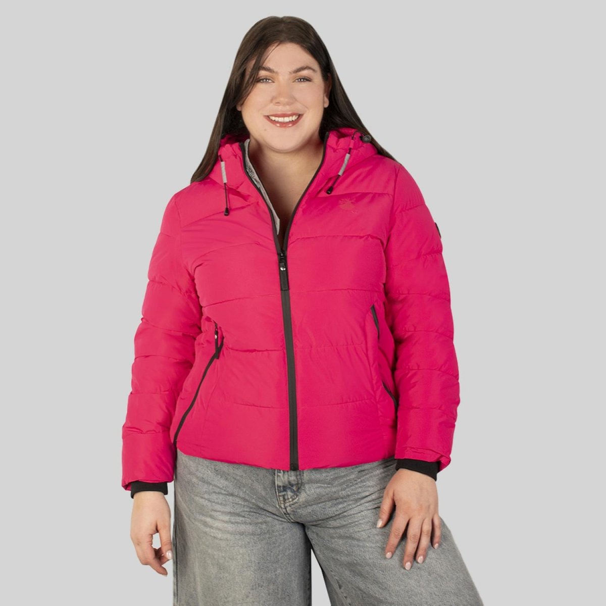 Chamarra capitonada con gorro reflejante para mujer Greenlander - Greenlander