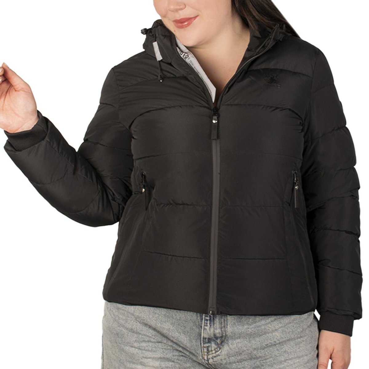 Chamarra capitonada con gorro reflejante para mujer Greenlander - Greenlander