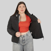 Chamarra capitonada con gorro reflejante para mujer Greenlander - Greenlander