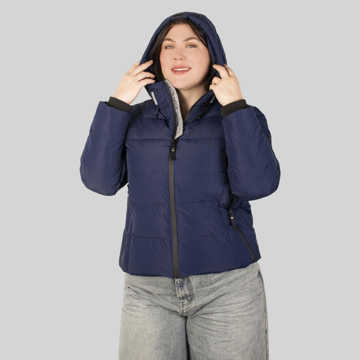 Chamarra capitonada con gorro reflejante para mujer Greenlander - Greenlander