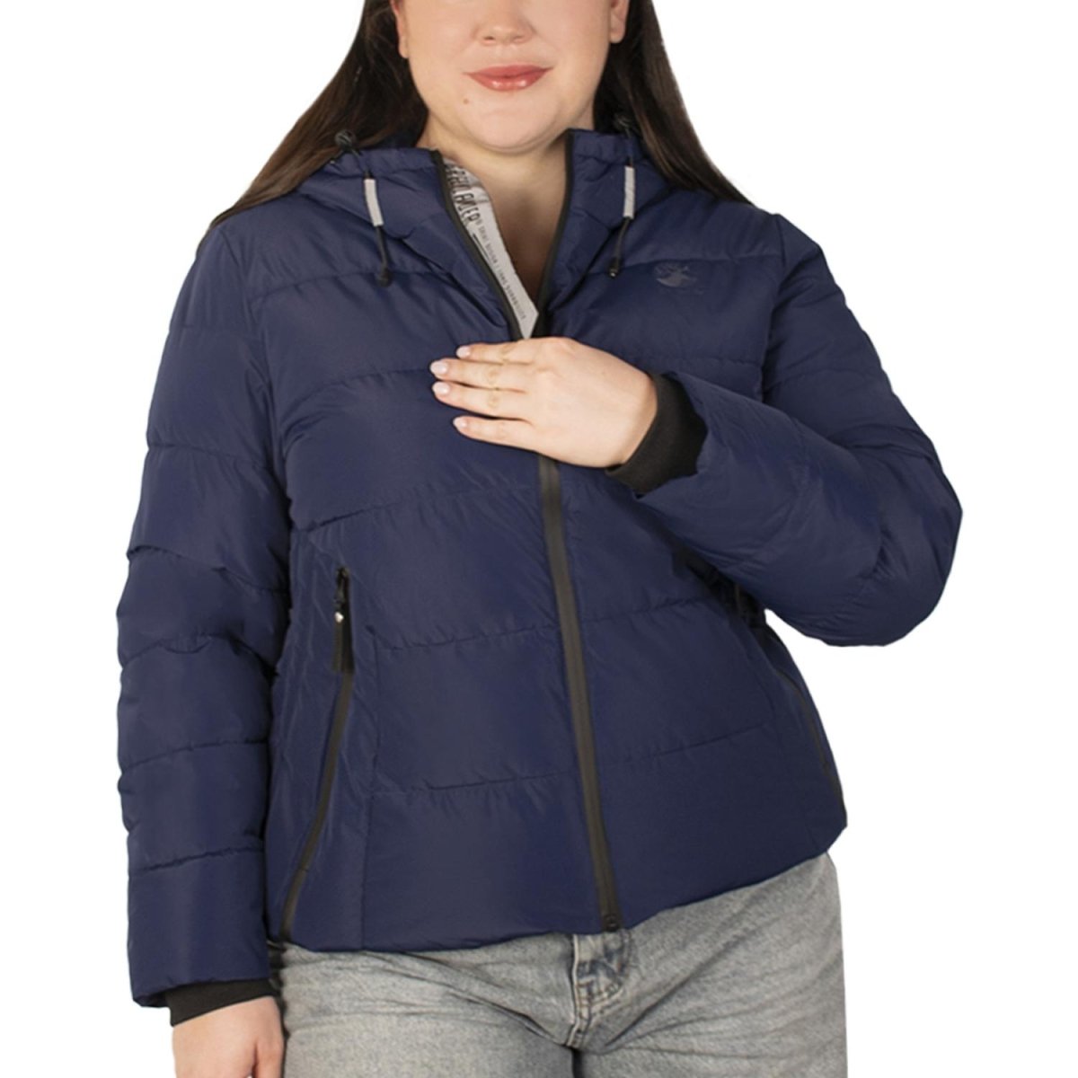 Chamarra capitonada con gorro reflejante para mujer Greenlander - Greenlander