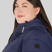 Chamarra capitonada con gorro reflejante para mujer Greenlander - Greenlander