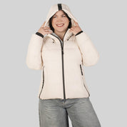 Chamarra capitonada con gorro reflejante para mujer Greenlander - Greenlander