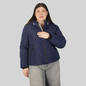 Chamarra capitonada con gorro reflejante para mujer Greenlander - Greenlander