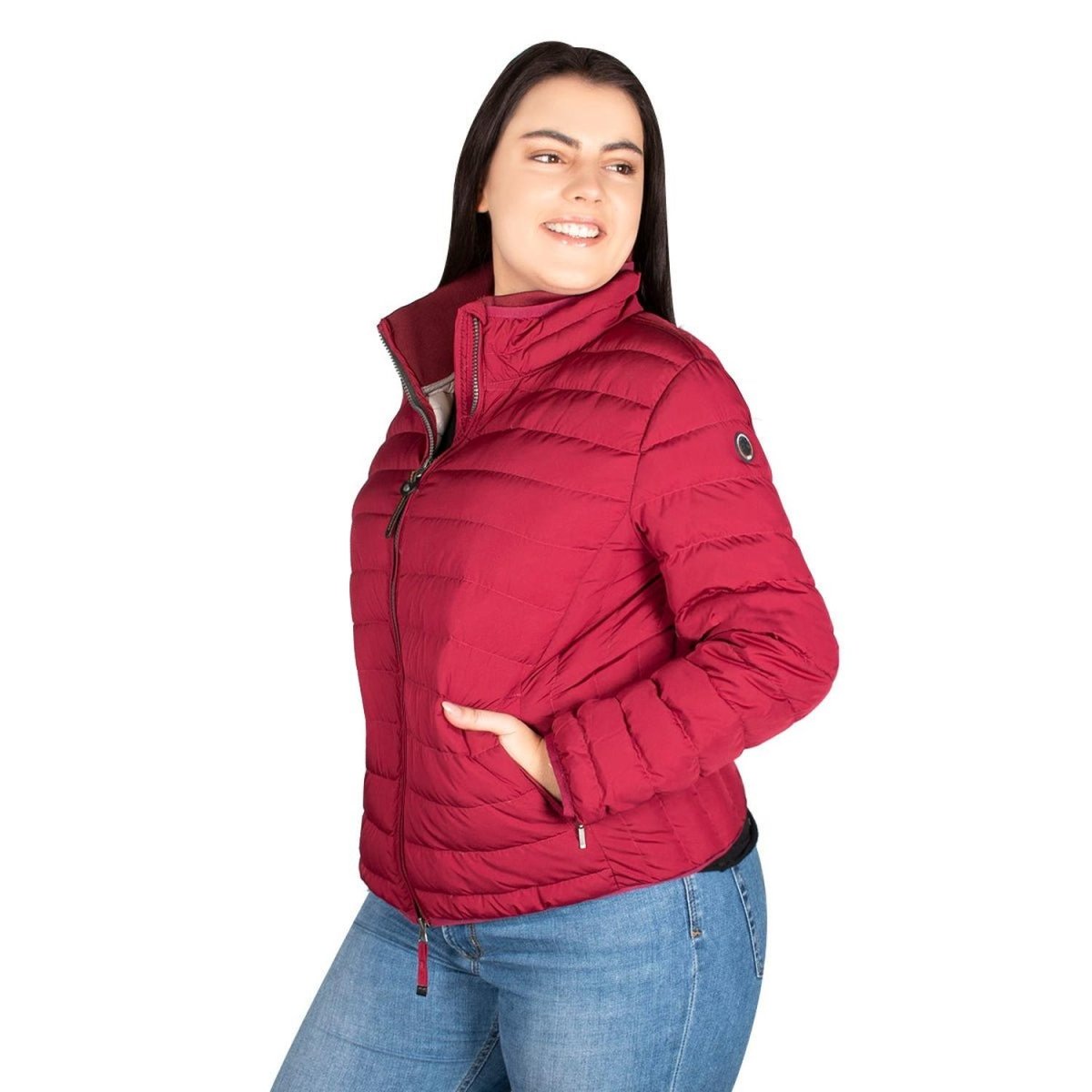Chamarra Capitonada De Pluma Mujer Plus Size - Greenlander