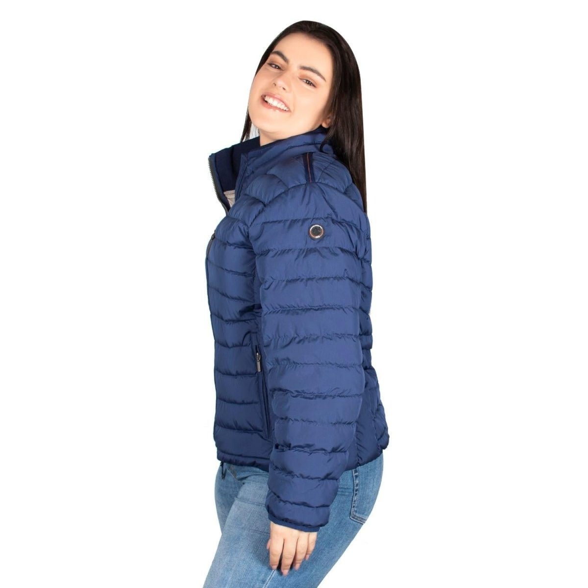 Chamarra Capitonada De Pluma Mujer Plus Size - Greenlander
