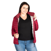 Chamarra Capitonada De Pluma Mujer Plus Size - Greenlander