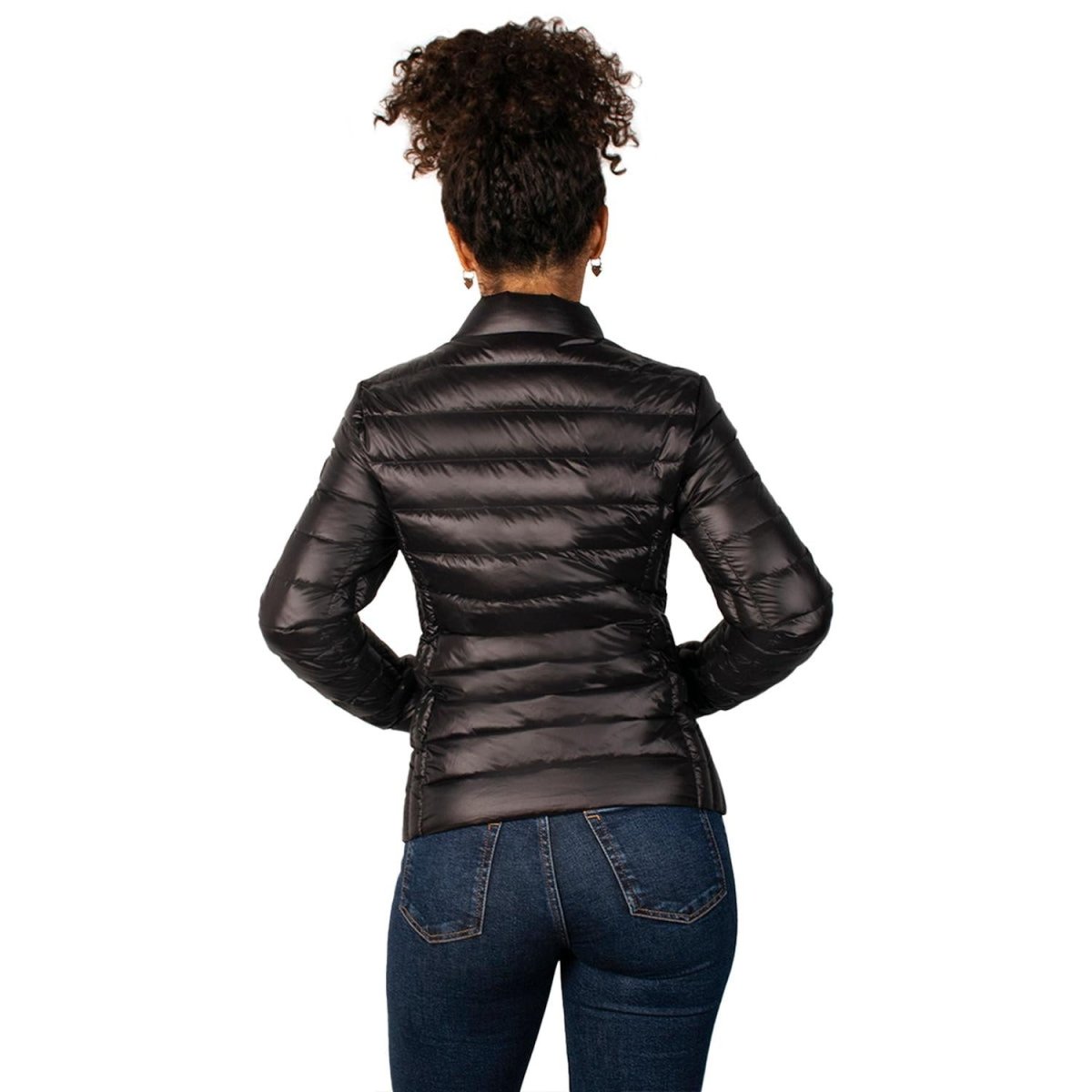 Chamarra Capitonada De Pluma Packable Mujer - Greenlander
