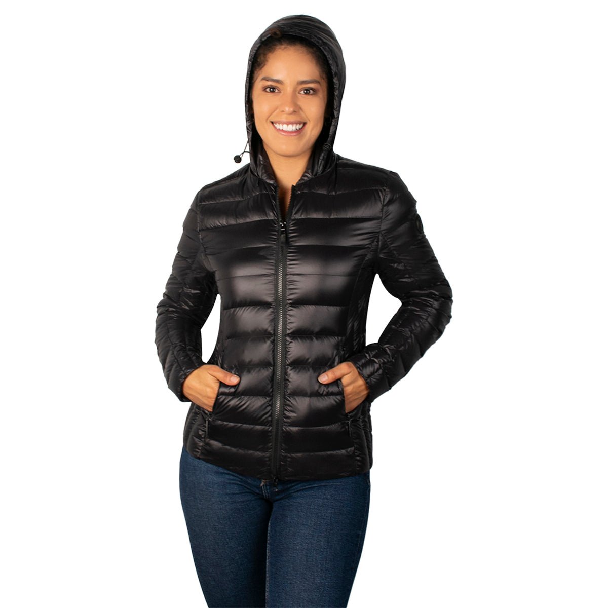 Chamarra Capitonada De Pluma Packable Mujer - The Original Greenlander