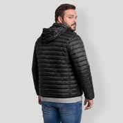 Chamarra Capitonada Empacable Plus Size para Hombre con Capucha Oculta | Greenlander - Greenlander