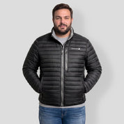 Chamarra Capitonada Empacable Plus Size para Hombre con Capucha Oculta | Greenlander - Greenlander