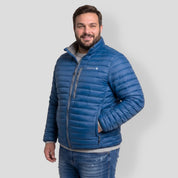 Chamarra Capitonada Empacable Plus Size para Hombre con Capucha Oculta | Greenlander - Greenlander