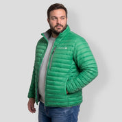 Chamarra Capitonada Empacable Plus Size para Hombre con Capucha Oculta | Greenlander - Greenlander