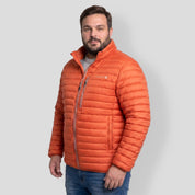 Chamarra Capitonada Empacable Plus Size para Hombre con Capucha Oculta | Greenlander - Greenlander