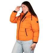 Chamarra Capitonada Gorro Ajustable Lifestyle Mujer Plus Size - The Original Greenlander